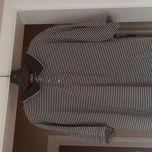 Short sleeve, coloured t-shirt, brand Honers, black and white horizontal stripes